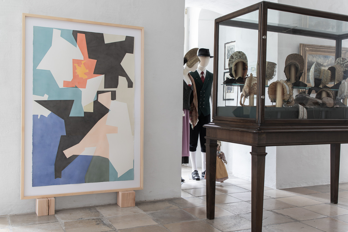 Aquarell_Nina_Gospodin_Workaholics_Ausstellung_Wachau