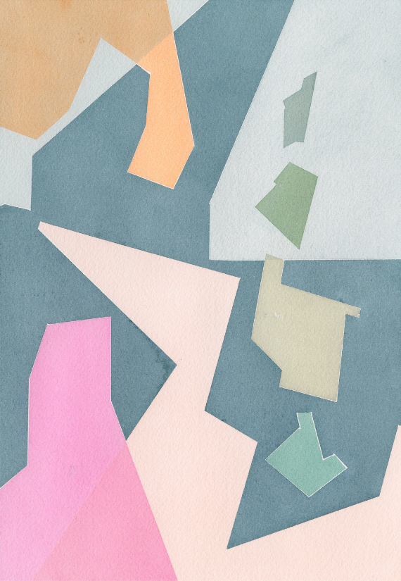 Aufgewirbelte Stereotypen_Aquarell_auf_Aquarellpapier_Nina_Gospodin_2024