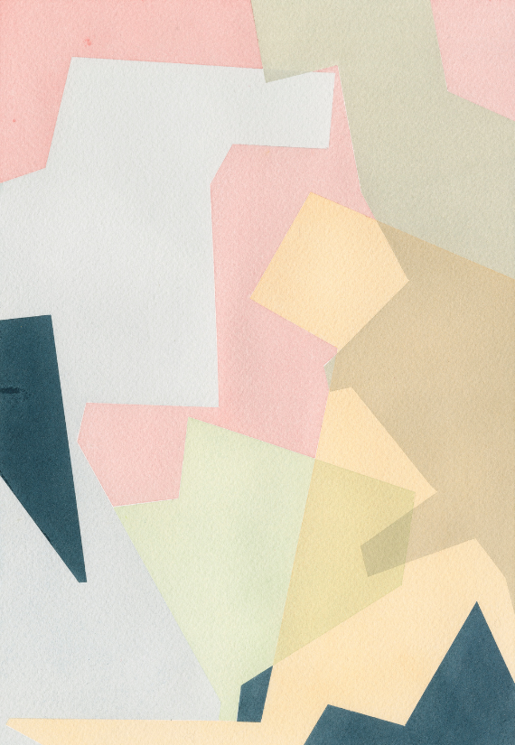 Gleichgewicht herstellen_Aquarell_auf_Aquarellpapier_Nina_Gospodin_2024