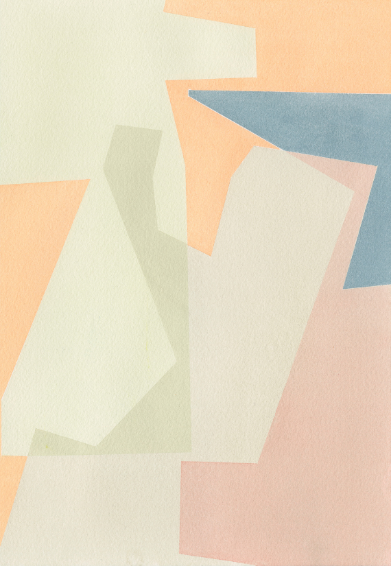 Übereinstimmung_Aquarell_auf_Aquarellpapier_Nina_Gospodin_2024